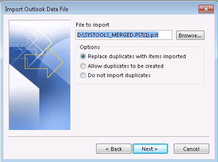 import data file
