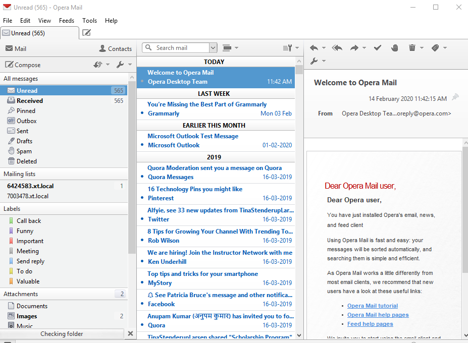 opera mail