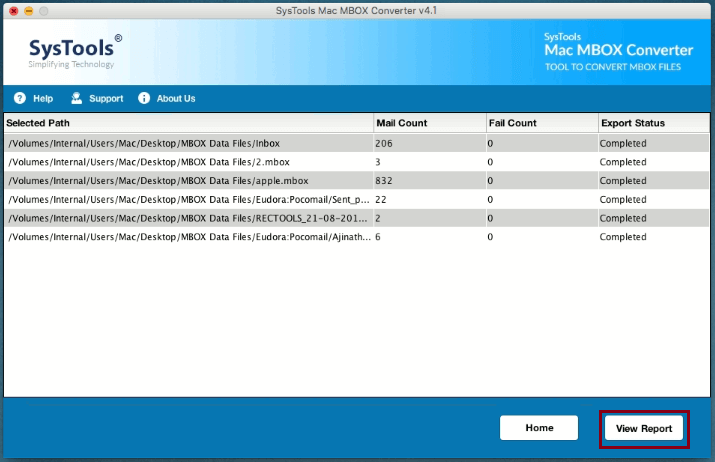 view report